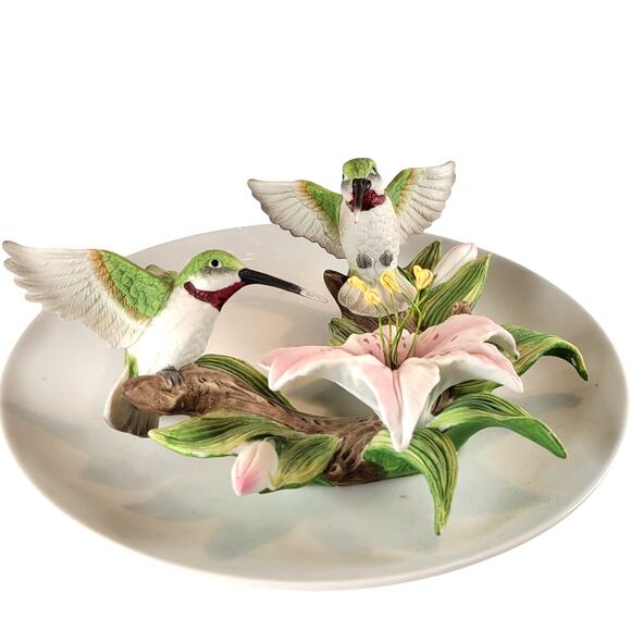 Seymour Mann Hummingbird Plate 1995 Mario Bernini Connoisseur 15303/25000 - Picture 11 of 15